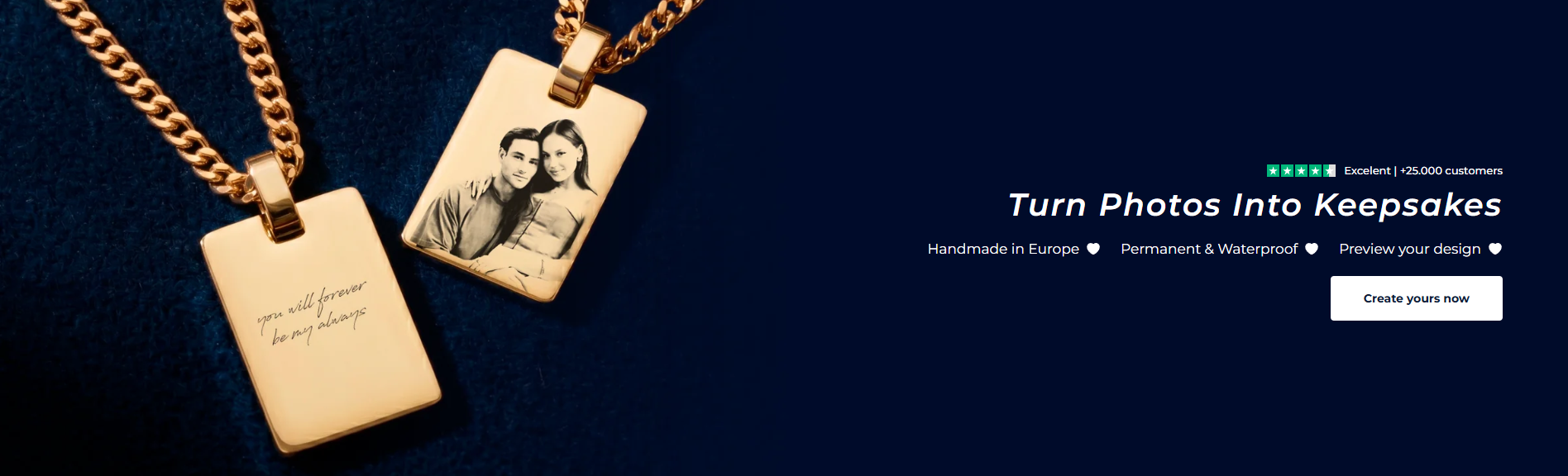 Your Story, Laser-Engraved Forever